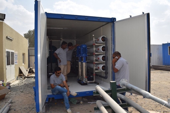 کارخانه آب شیرین کن ظروف آب دریا سیستم اسمز معکوس 2000LPH