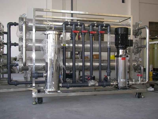 سیستم اسمز معکوس تصفیه آب PLC 10000L/H RO برای آب آشامیدنی