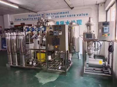 سیستم RO و EDI یک پاس 500LPH برای آب PW