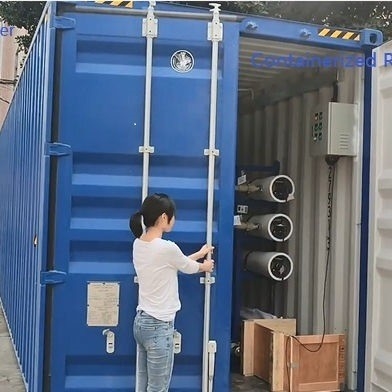 شرکت های تجهیزات واحد سیستم های تصفیه آب سیار کانتینری سیستم های تصفیه آب کانتینری