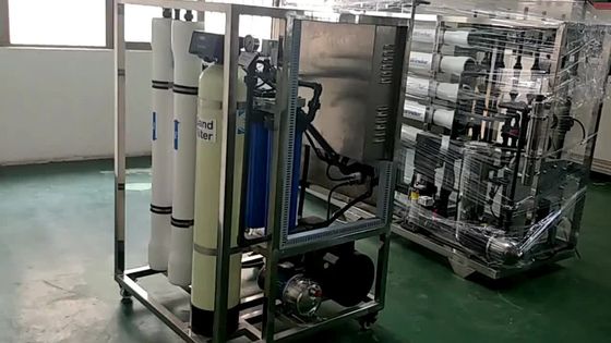 FRP Filter Seawater RO Plant Solar Powered 20-30٪ نرخ بازیابی