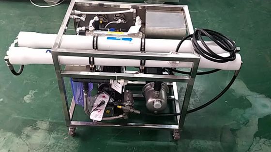 سیستم فیلتر آب اقیانوس PLC ، سازنده آب قابل حمل 500LPH