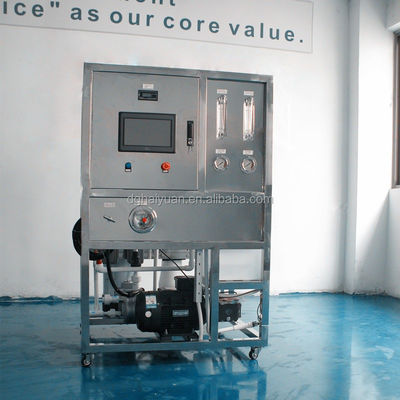 600ppm سیستم فیلتر کارخانه اسمز معکوس آب دریا مجهز به PLC