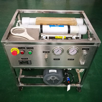 250 کیلوگرم نمک زدایی کارخانه آب دریا برای قایق ها 40000ppm TDS