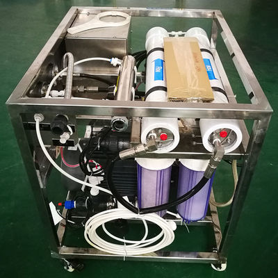 250 کیلوگرم نمک زدایی کارخانه آب دریا برای قایق ها 40000ppm TDS