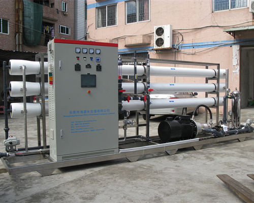 Salt Water Seawater RO Plant نیمه کنترل شده با CNP Pump SGS تأیید شده است