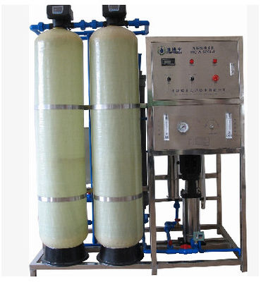 400 کیلوگرم کارخانه آب شور RO ، 3000 اس پی اس اسمز معکوس با لوله UPVC