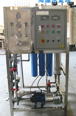 400 کیلوگرم کارخانه آب شور RO ، 3000 اس پی اس اسمز معکوس با لوله UPVC