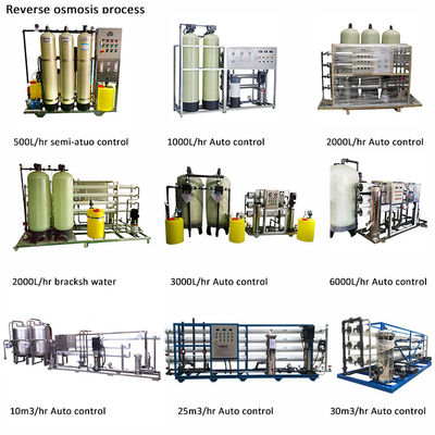 Salt Water Brackish Water RO Systems 5 میکرون با فیلتر FRP