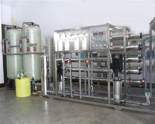 2000LPH آب لب شور RO Plant BWRO مواد فولاد ضد زنگ
