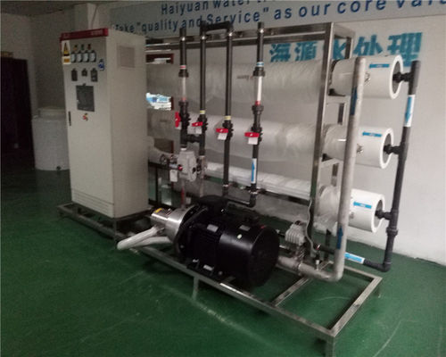 2000LPH آب لب شور RO Plant BWRO مواد فولاد ضد زنگ