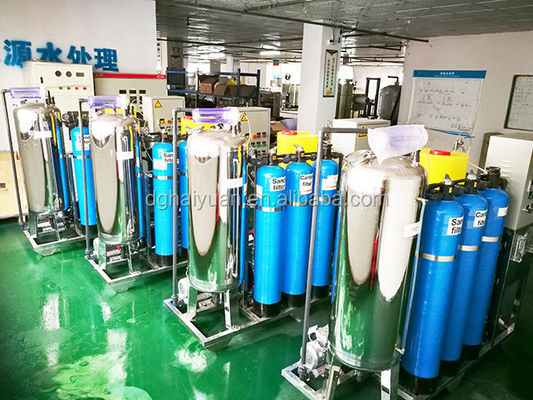 FRP تصفیه آب نانوفیلتراسیون 10m3/Hr با پمپ Grundfos