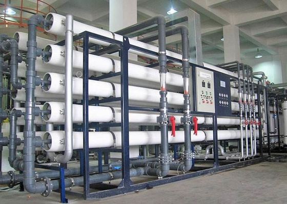 FRP تصفیه آب نانوفیلتراسیون 10m3/Hr با پمپ Grundfos