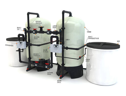 سیستم های تصفیه آب نرم کننده ضد زنگ HYDRANAUTICS غشاء 1TPH