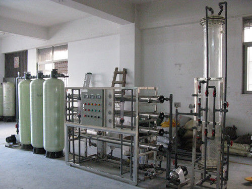 PLC EDI تصفیه آب گیاهی ، سیستم آب تصفیه شده CNP Pump EDI