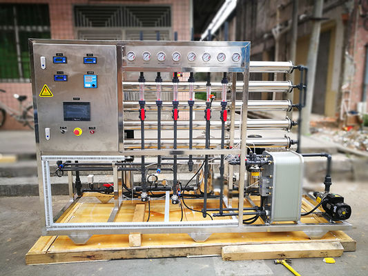 PLC EDI تصفیه آب گیاهی ، سیستم آب تصفیه شده CNP Pump EDI
