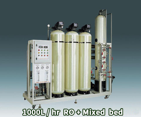 1000L در ساعت تصفیه خانه معدنی سازی آب 15 فشار فشار