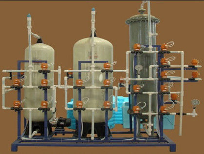 کارخانه آب معدنی تختخواب مختلط ، 60 - - 75 Re ریکاوری یون تبادل Dm کارخانه