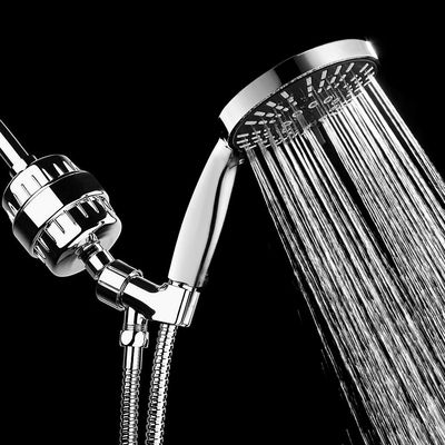 1/2 اینچ فیلتر دوش 15 مرحله ویتامین کلر موضوع