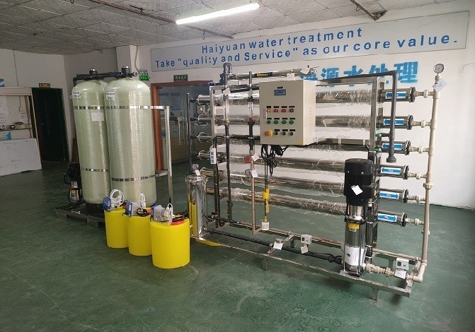 سیستم آب 3000lph RO سیستم فیلتر آب اسموز معکوس RO سیستم