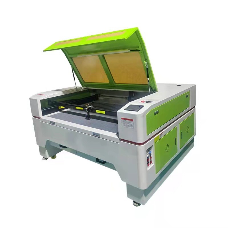 دستگاه حکاکی لیزری CO2 80 وات - 150 وات برای پارچه کاغذ سنگی گرانیت چوب اکریلیک ام دی اف